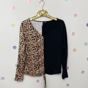 Leopard blouse 